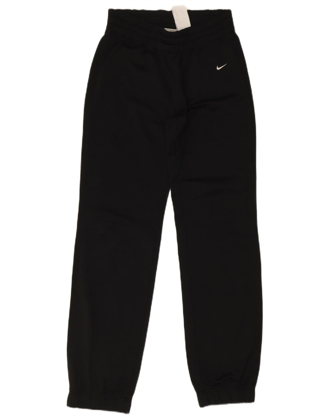 Nike Mujer Chándal Pantalones Joggers UK 10 Pequeño Negro Poliéster