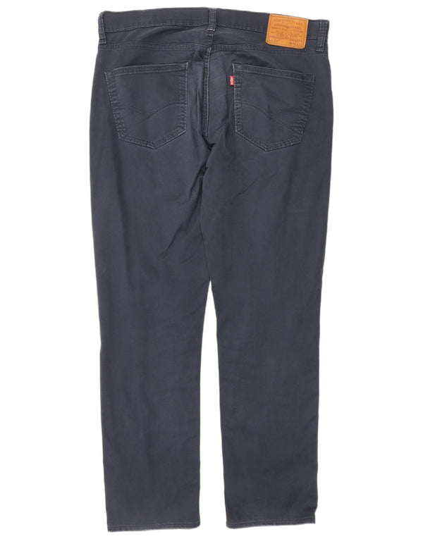 Levi's Hombre 511 Pantalones Casuales Rectos W34 L30 Algodón Azul Marino