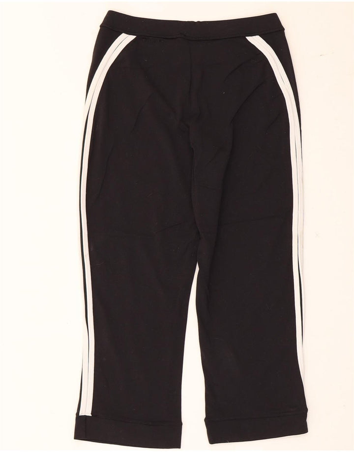 Nike Mujer Capri Chándal Pantalones Joggers UK 10/12 Mediano Negro