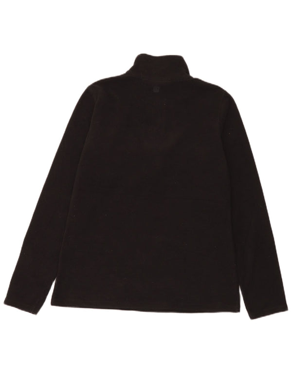 Jersey de forro polar con cuello y cremallera para mujer Mountain Warehouse UK 44 Mediano Negro
