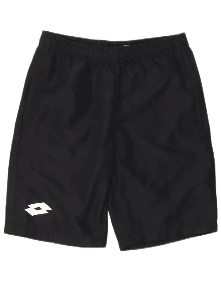 LOTTO Mens Sport Shorts Large  Black Polyester