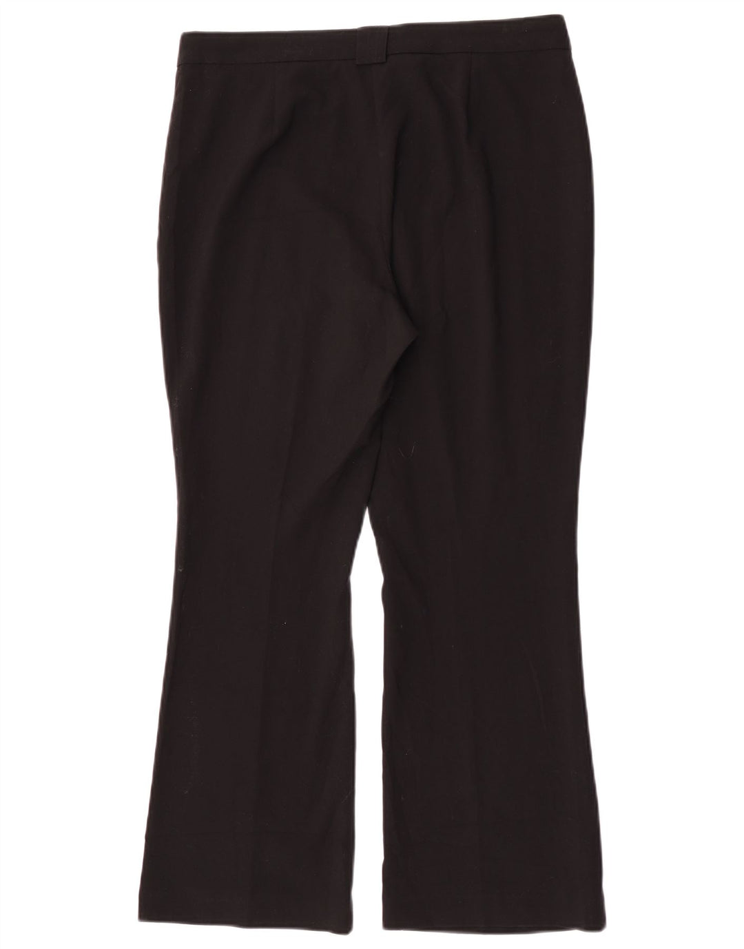 Marks & Spencer Pantalones de traje con corte de bota para mujer UK 12 Medium W30 L27 Negro