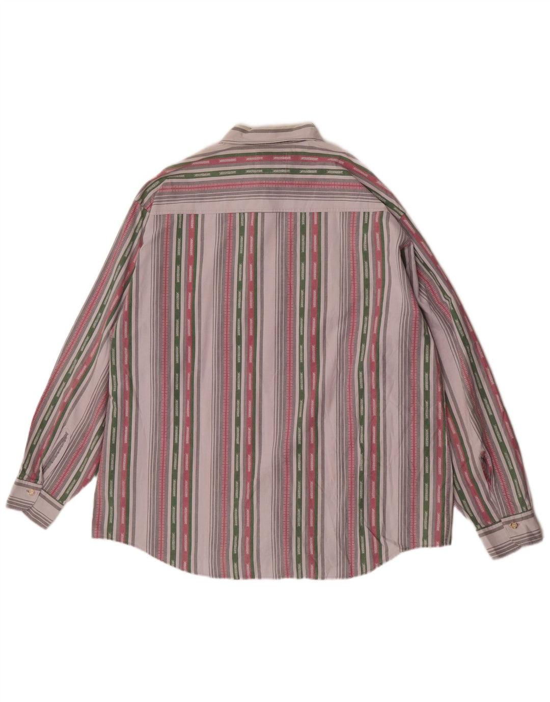 Verte Vallee Camisa Hombre XL Algodón Rayas Multicolor