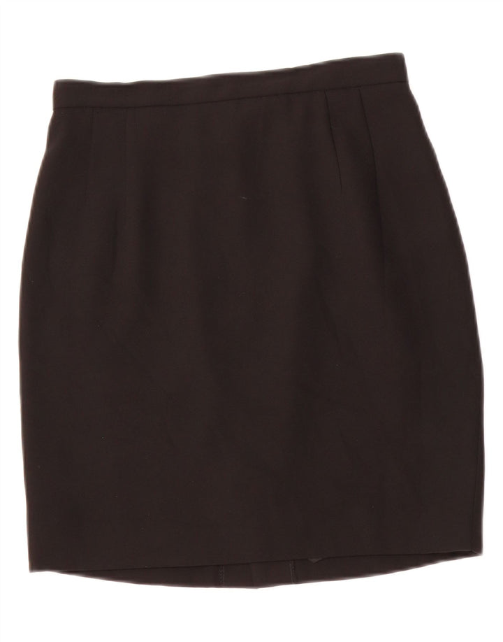 LUISA SPAGNOLI Womens Pencil Skirt IT 42 Medium W28  Black Vintage Luisa Spagnoli and Second-Hand Luisa Spagnoli from Messina Hembry 