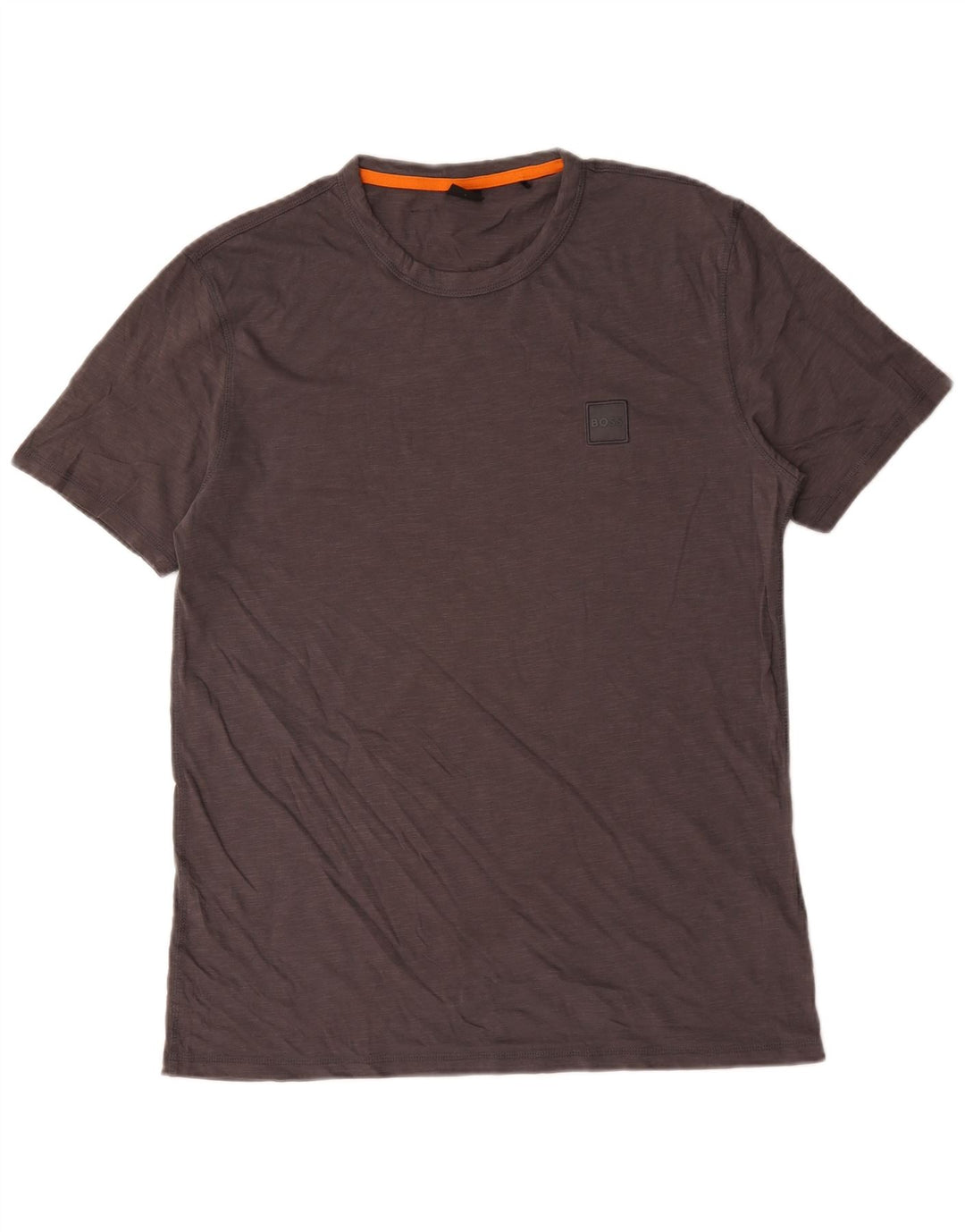 Hugo Boss Hombre Camiseta Top Grande Gris Algodón