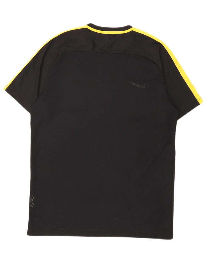 Camiseta Nike Dri Fit para hombre, talla grande, color negro, poliéster