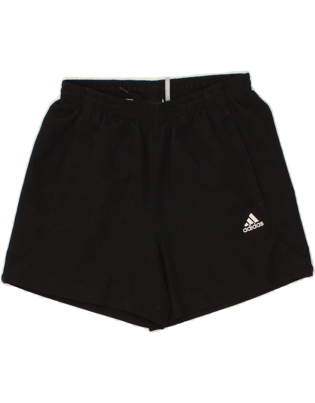 ADIDAS Boys Climalite Sport Shorts 11-12 Years Black Polyester Vintage Adidas and Second-Hand Adidas from Messina Hembry 