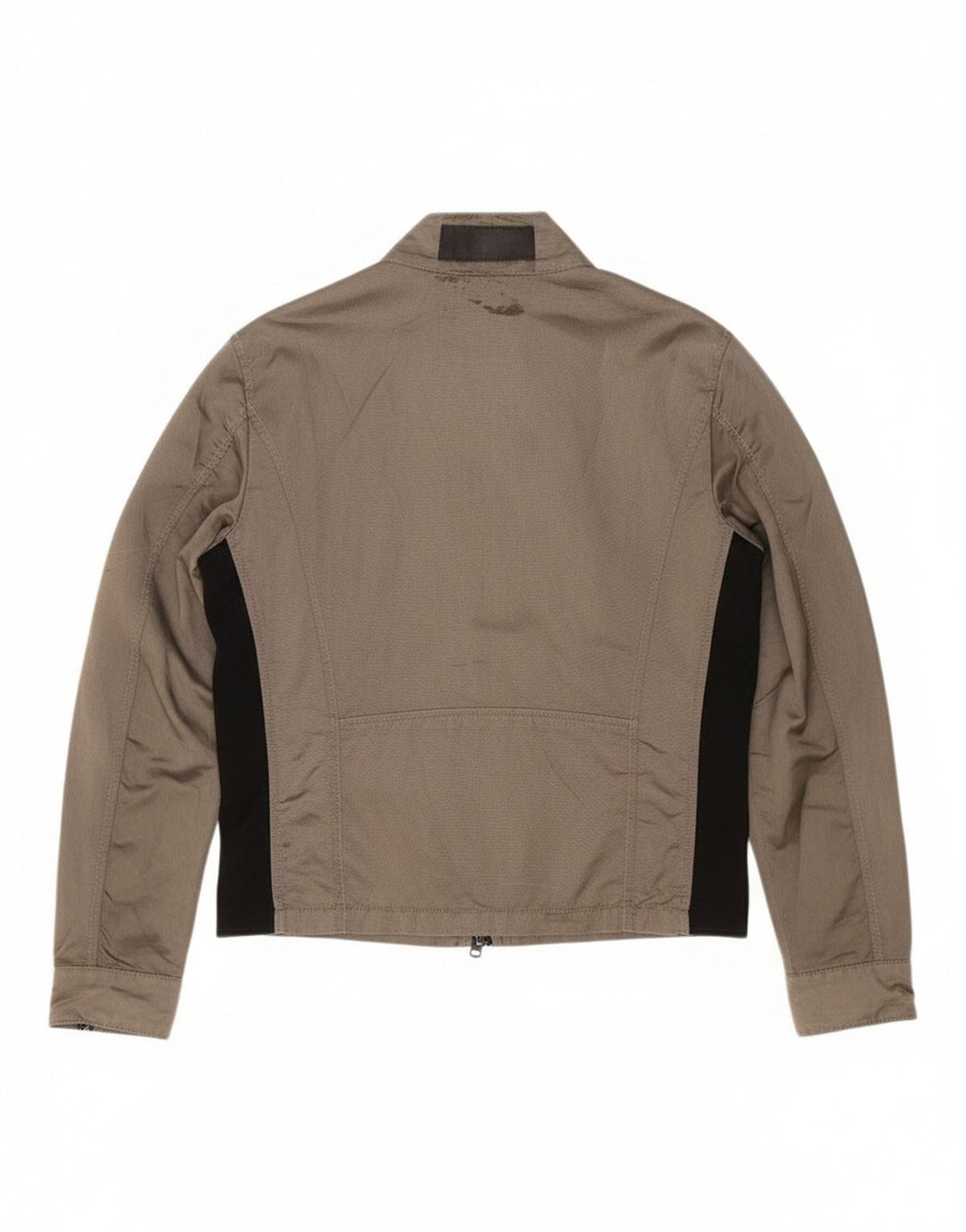 REFRIGIWEAR Womens Bomber Jacket UK 16 Large Grey Colourblock Polyamide