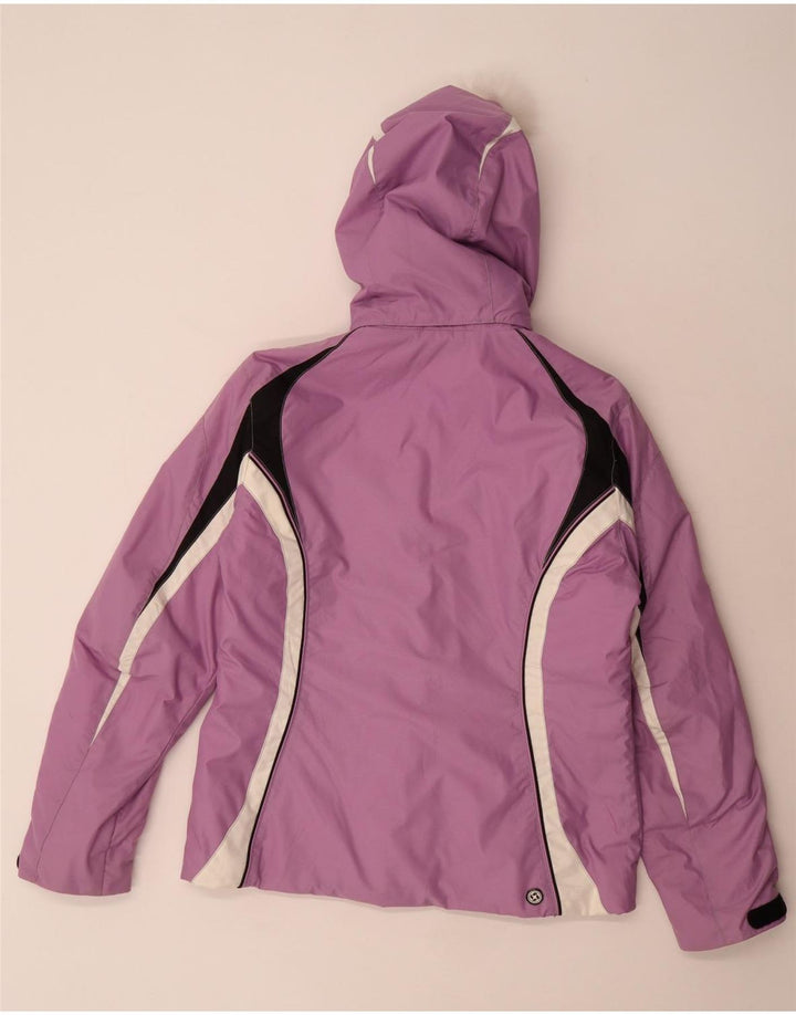 Chaqueta de esquí con capucha Colmar para mujer IT 46 Large Purple Colourblock