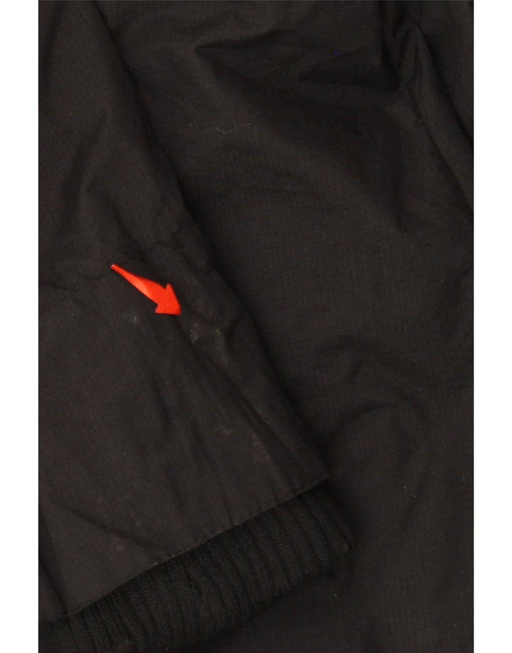 SUPERDRY Chaqueta parka con capucha para hombre UK 36 Small Black Nylon