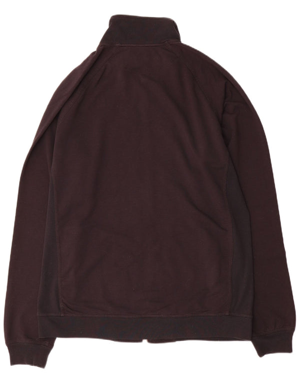 Kappa Hombre Chándal Top Chaqueta 2XL Negro Algodón