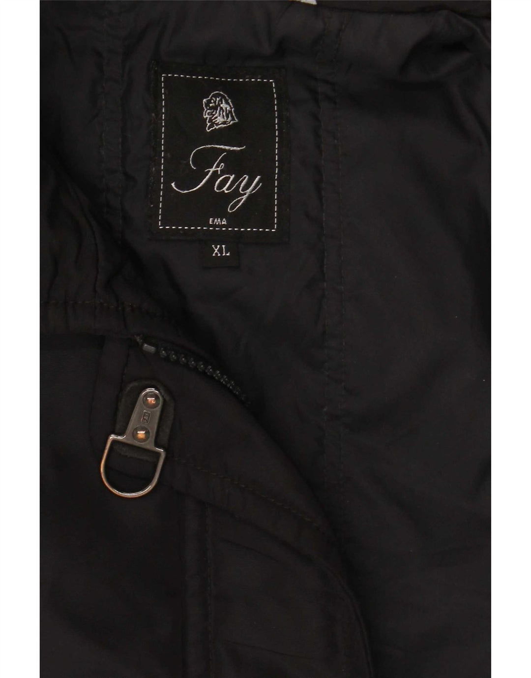 Chaqueta cortavientos para mujer Fay UK 40 XL Negro