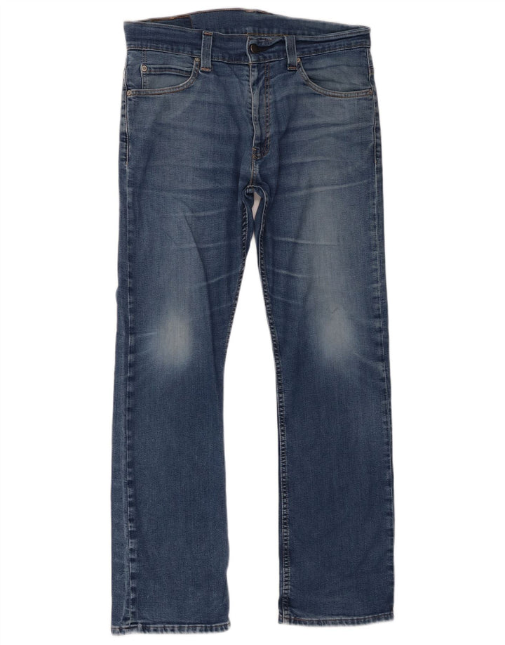 Levi's Vaqueros rectos 506 para hombre W34 L32 Algodón azul
