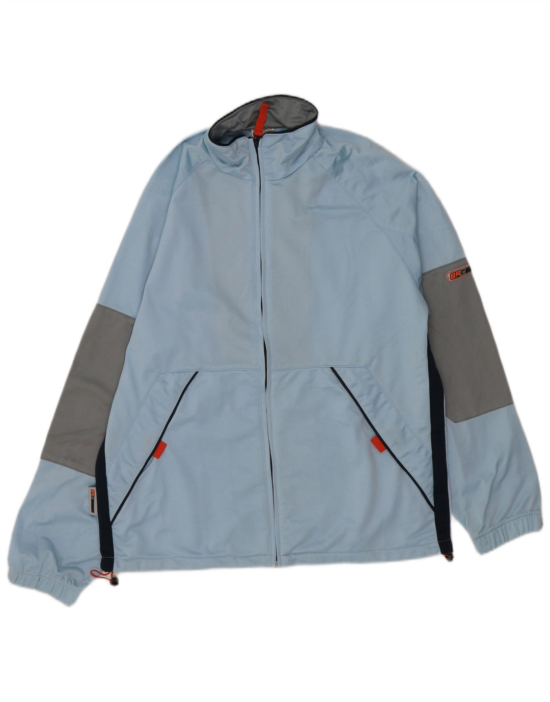 BRUGI Hombre Chándal Top Chaqueta Azul Medio Colorblock Poliéster