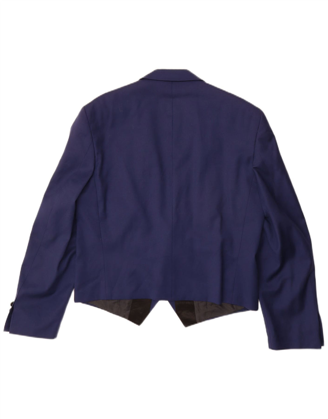 Vintage hombres Berlin Blazer chaqueta Reino Unido 38 medio azul marino colorblock