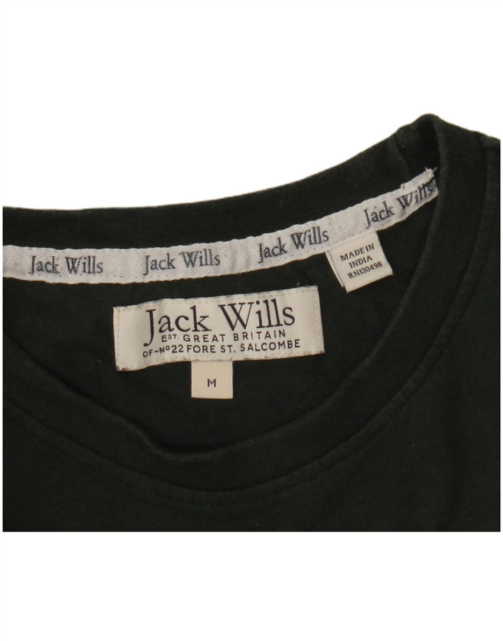 Jack Wills Salcombe Devon Camiseta para Hombre Top Caqui Mediano