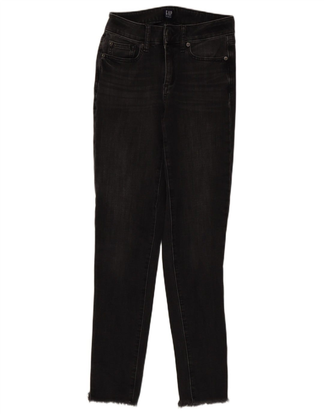 Vaqueros pitillo para mujer Gap W27 L31 Algodón gris