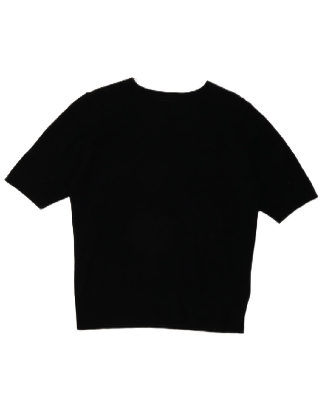 Marks & Spencer Camiseta para mujer Top UK 42 Medium Black Viscosa