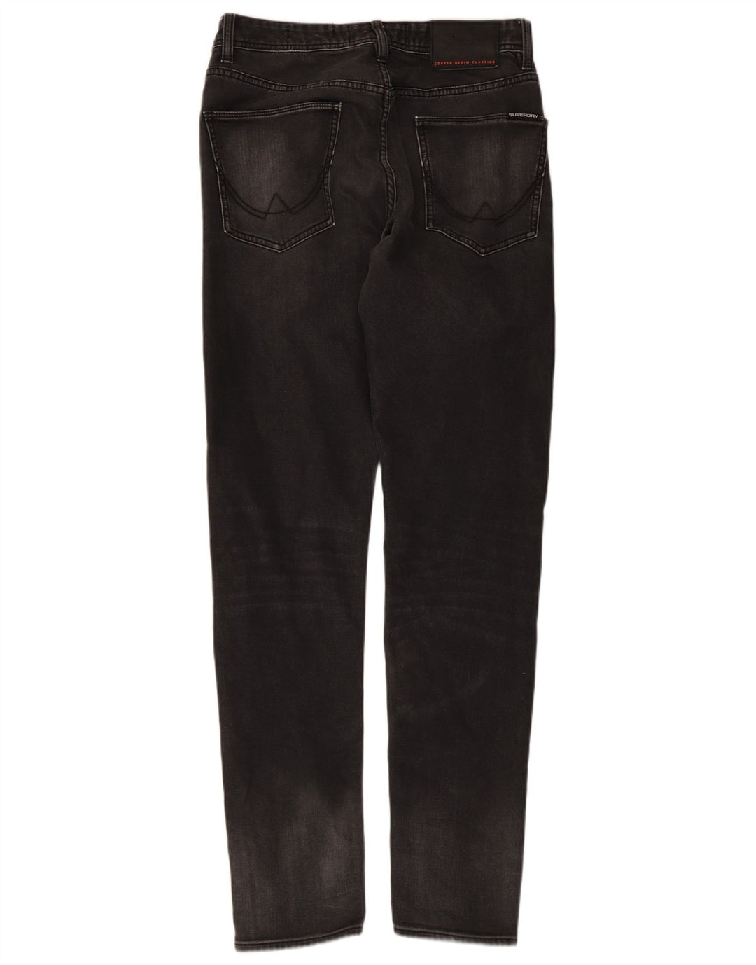Superdry Vaqueros ajustados Wilson para hombre W30 L32 Algodón gris