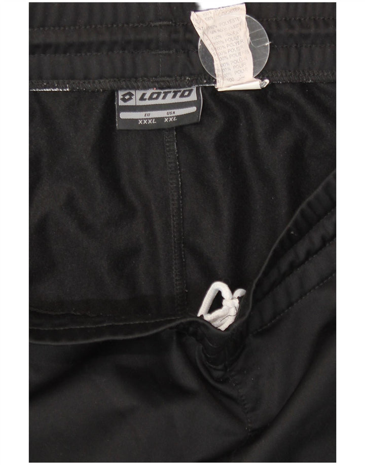 Pantalones de Chándal Lotto para Mujer ES 38 3XL Poliéster Negro