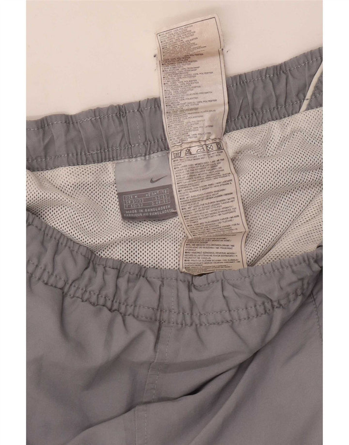 Nike Pantalones cortos deportivos para hombre ES 31/33 Gris medio Colorblock Poliéster