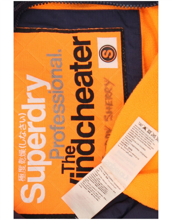 Superdry Chaqueta Cortavientos The Windcheater para Hombre UK 36 Small Azul Marino