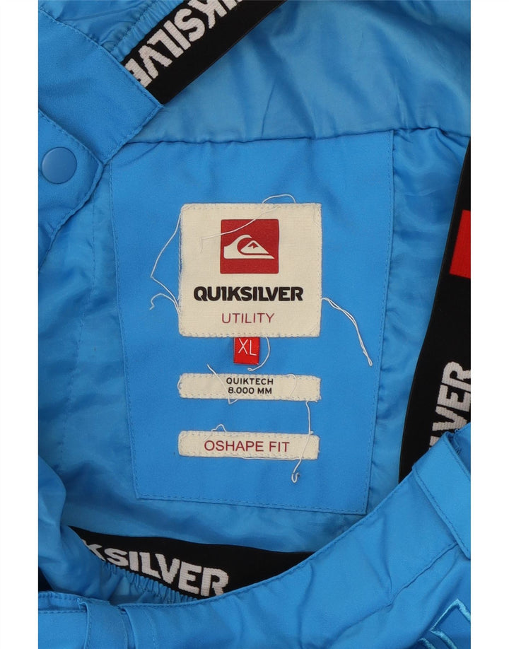 Quiksilver Hombre Pantalones De Esquí Gráfico XL Poliéster Azul