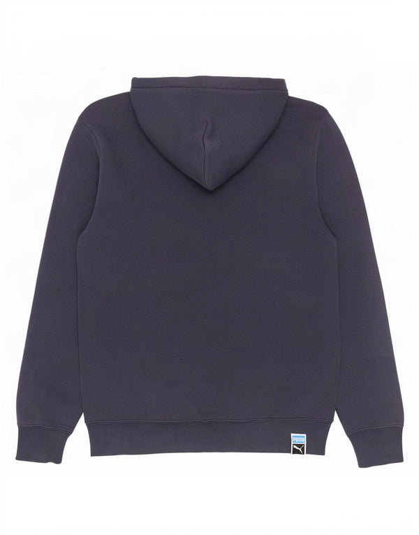 Puma Sudadera con capucha para hombre, talla grande, color azul marino