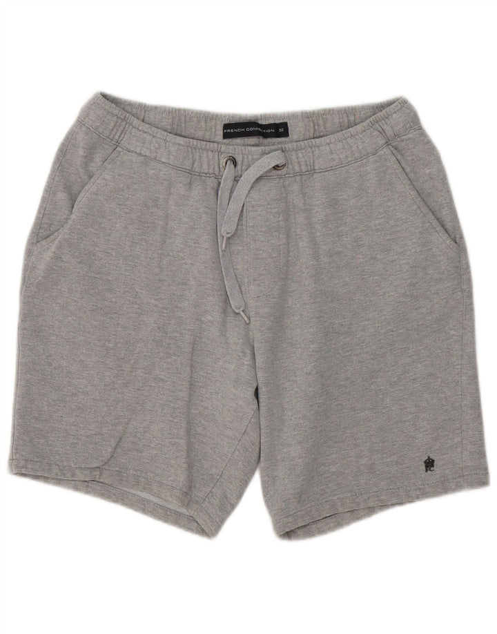 Pantalones cortos deportivos para hombre de French Connection Poliéster moteado gris medio