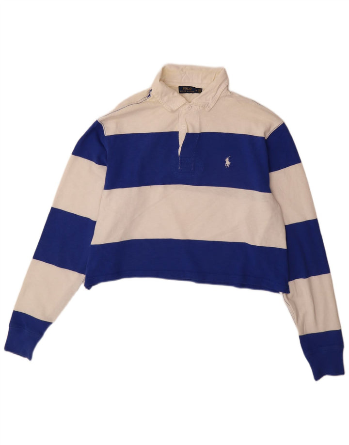 Polo Ralph Lauren - Sudadera extragrande para mujer, talla 40, tamaño mediano, color blanco