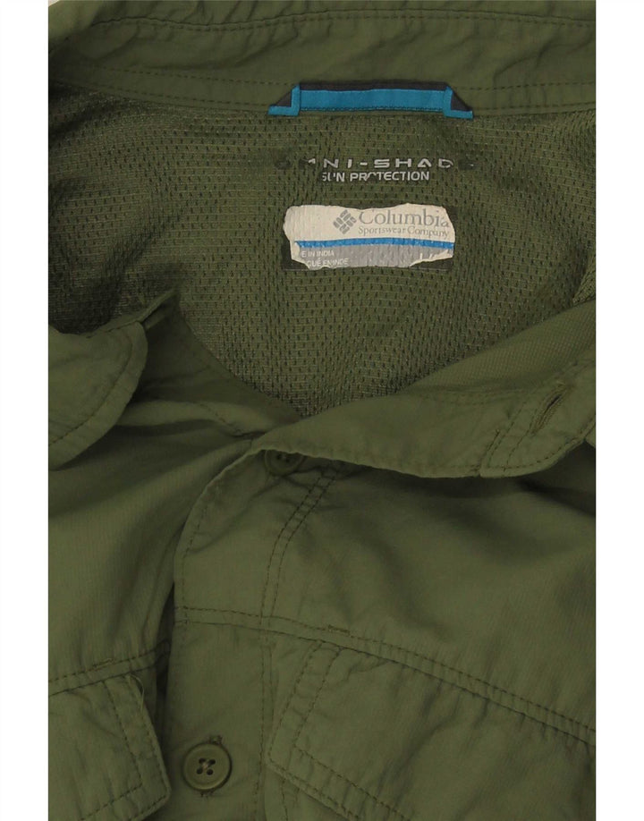 Camisa Columbia Omni-Shade Medium Caqui Hombre