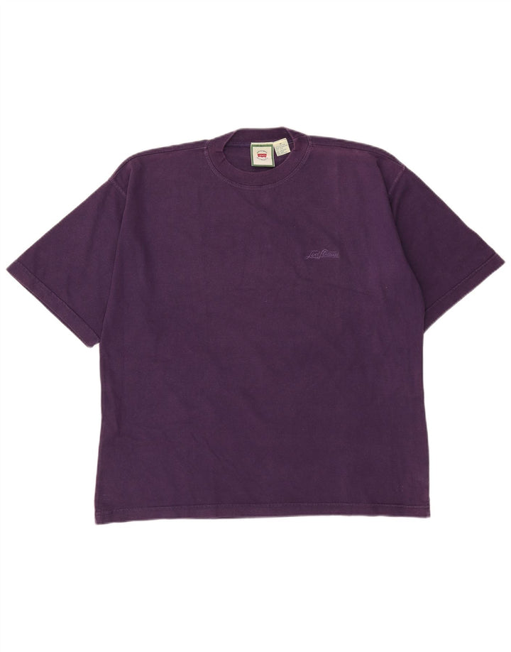 Camiseta Levi's Hombre Top Medium Morado Algodón