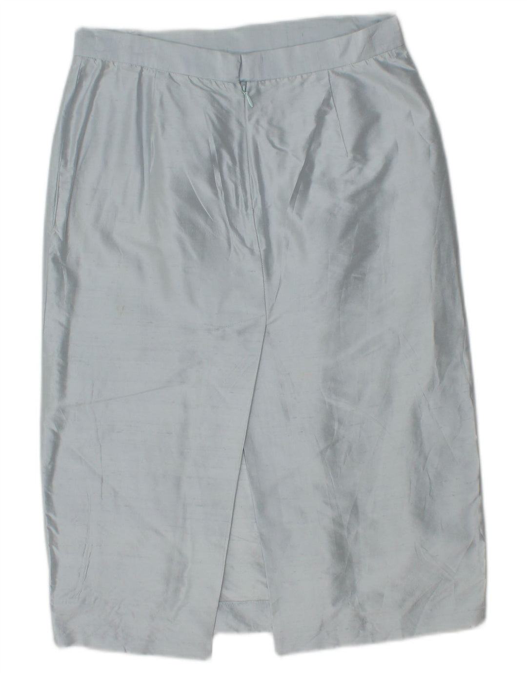 Alberto Biani Conjunto de falda de 2 piezas con 3 botones para mujer IT 42 Medium W26 Seda azul