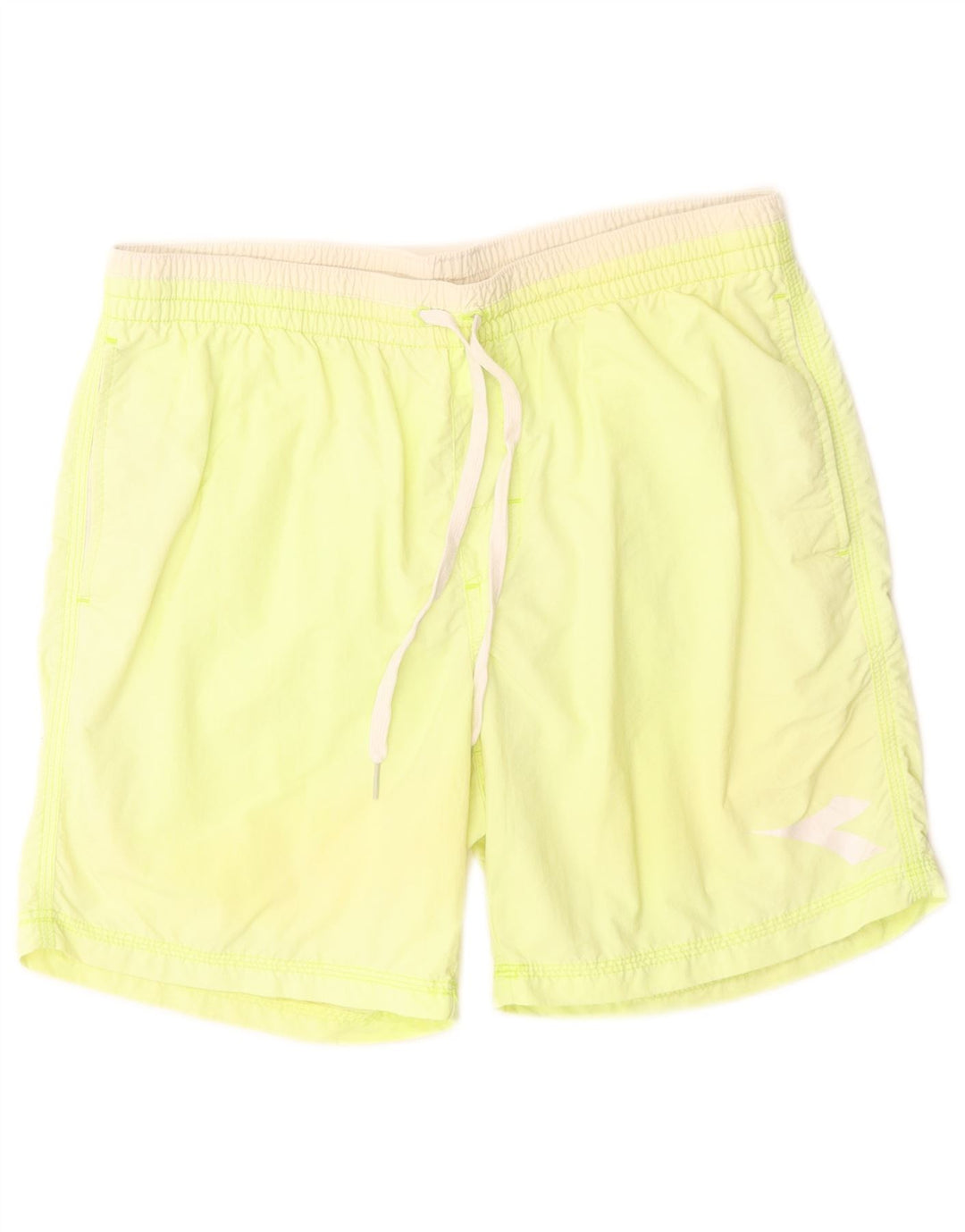 Diadora Bañador Corto Hombre Poliamida Amarillo Mediano