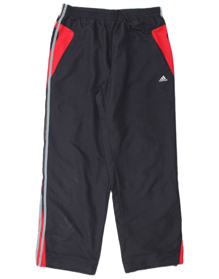 Adidas Climacool - Pantalón de chándal para hombre, tamaño grande, color negro, poliéster