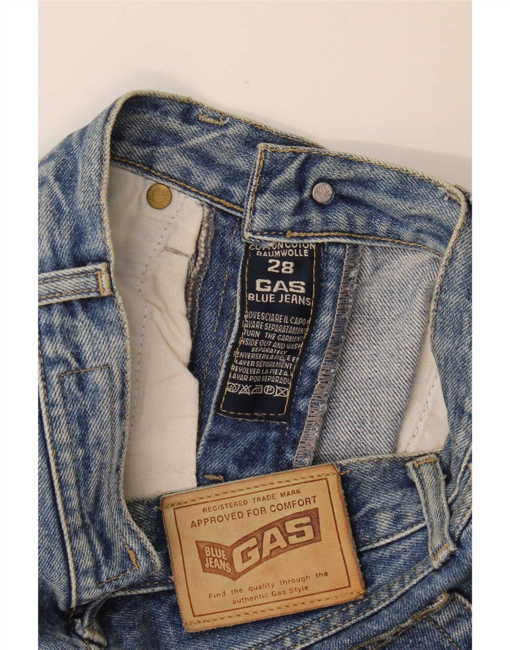 Shorts Vaqueros Mujer Gas W28 Algodón Azul Medio
