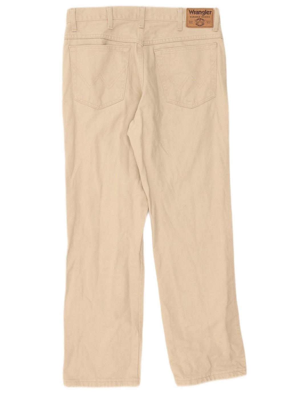 Wrangler Vaqueros rectos para hombre W34 L30 Algodón beige