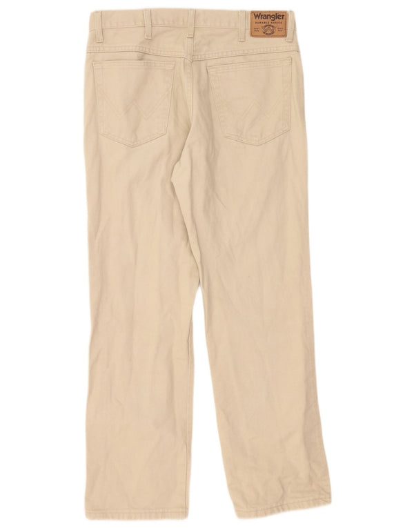 Wrangler Vaqueros rectos para hombre W34 L30 Algodón beige