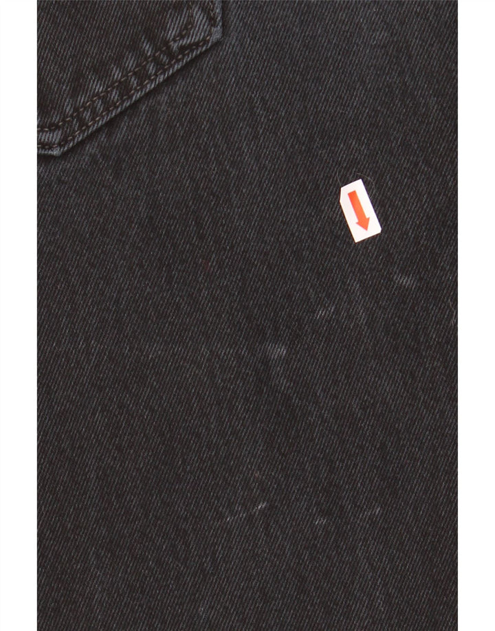 LEVI'S Vaqueros rectos 501 para hombre W34 L34 Algodón negro