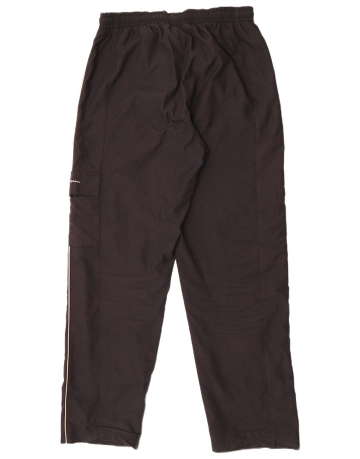Champion Pantalón De Chándal Para Hombre Grande Poliéster Negro