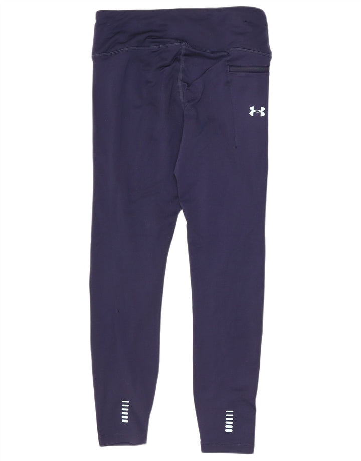 Under Armour Leggings gráficos para mujer UK 40 Mediano Azul marino Poliéster