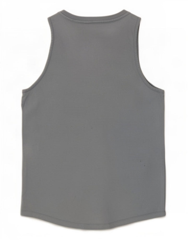 Jack & Jones Hombre Gráfico Chaleco Top Grande Gris