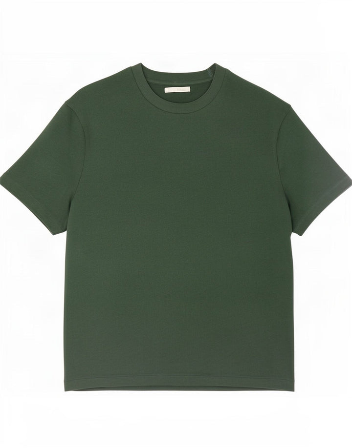 Zara Hombre Camiseta Top Grande Verde