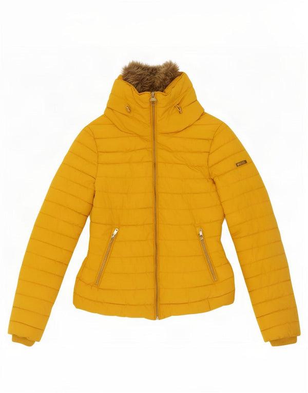Diesel Chaqueta Acolchada Niña 7-8 Años Amarillo Poliéster
