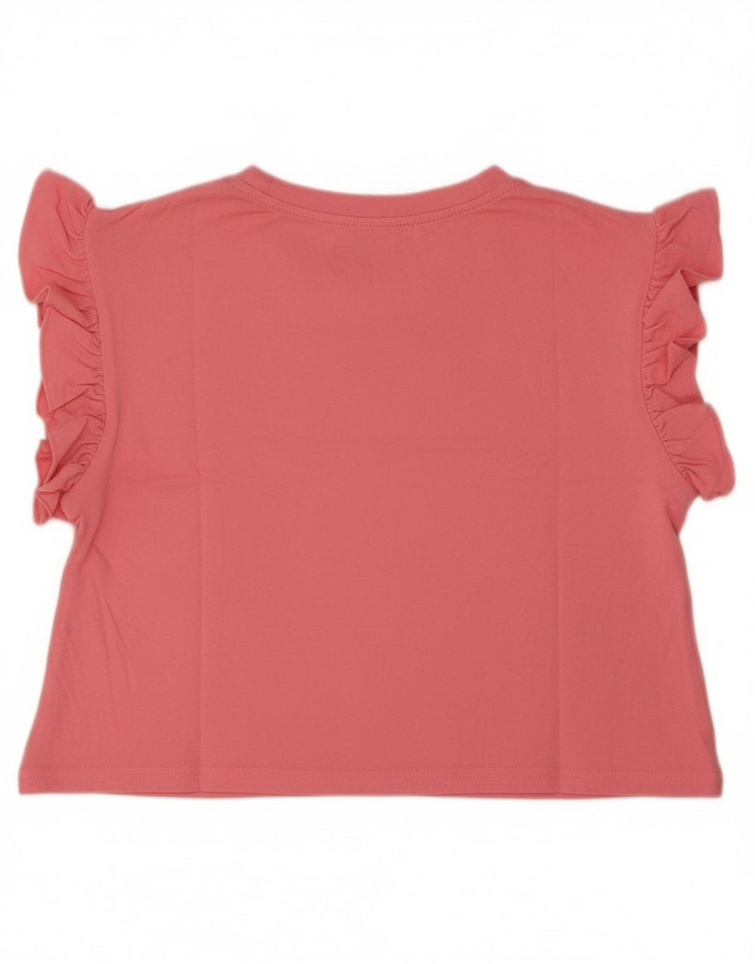 Zara Mujer Crop Camiseta Extragrande Top UK 10 Small Pink