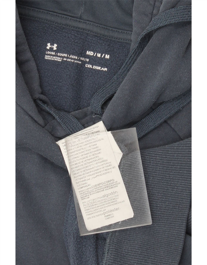 Under Armour Hombre Sudadera con capucha Jumper Medium Azul Marino Algodón