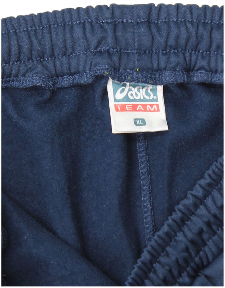 ASICS Pantalón Chándal Hombre XL Azul Marino Poliéster