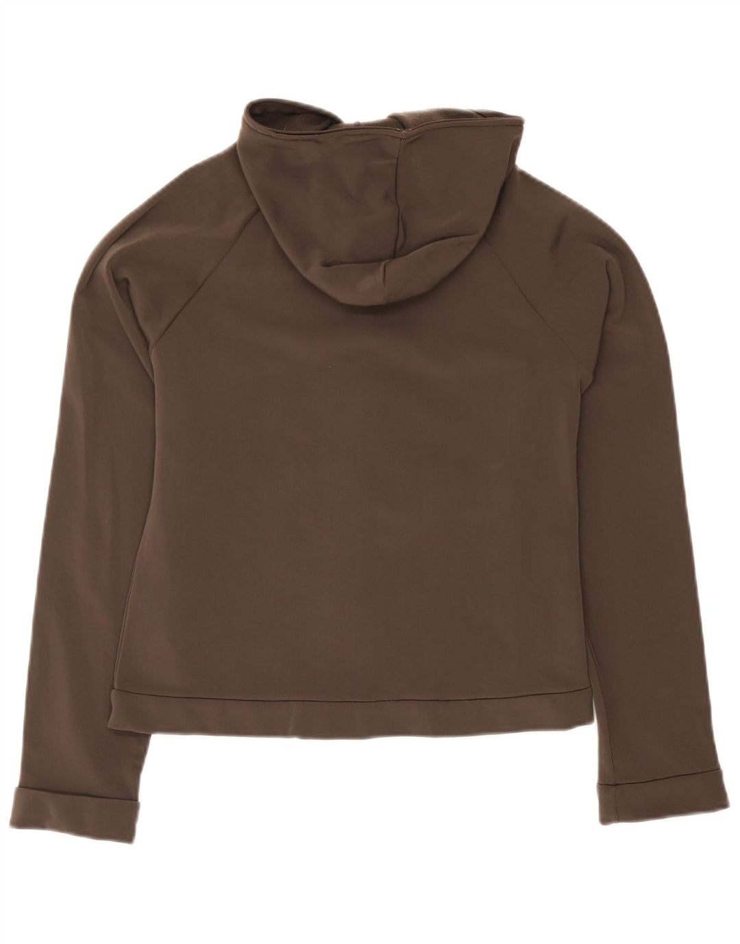 Fila Sudadera con capucha y cremallera para mujer Reino Unido 12 Marrón medio