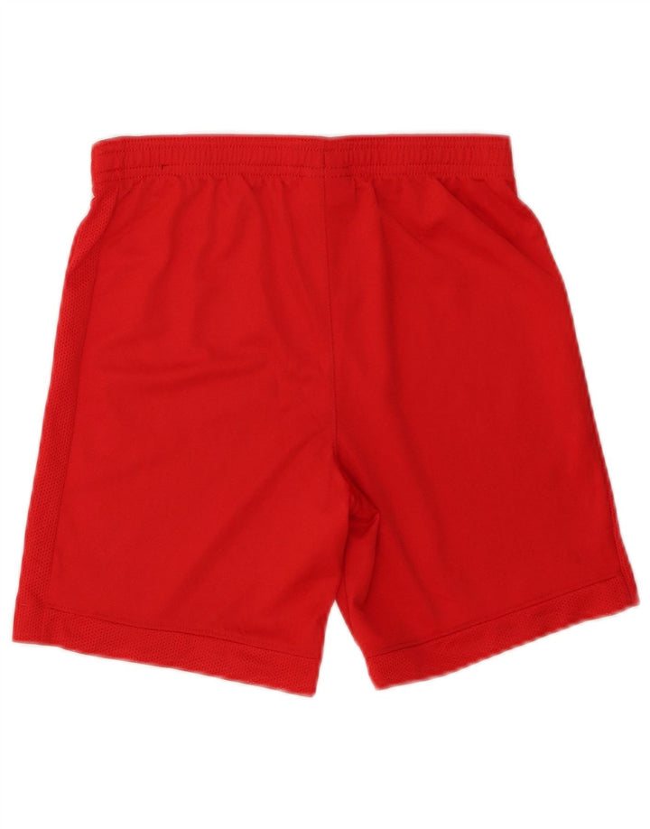 Nike Pantalones cortos deportivos Dri Fit para niños 10-11 años Poliéster rojo mediano