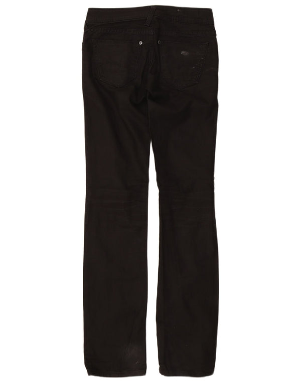 Vaqueros rectos para mujer G-Star W29 L34 Algodón negro